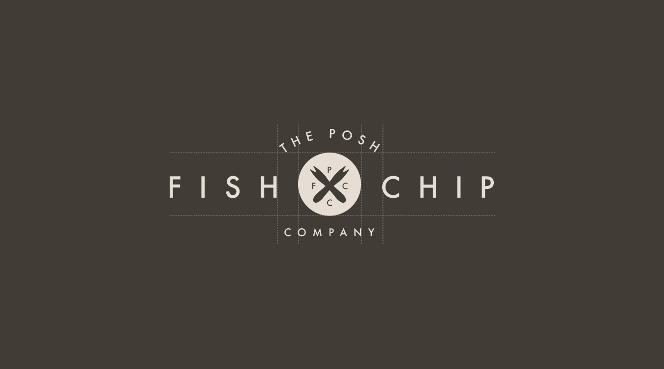 The Posh Fish & Chip Company Branding - Pentagon Design | Pentagon Design